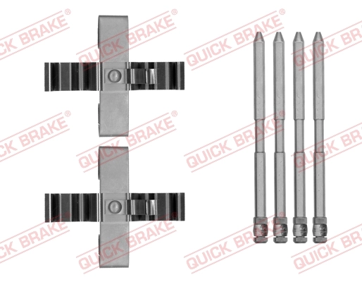 Accessory Kit, disc brake pad